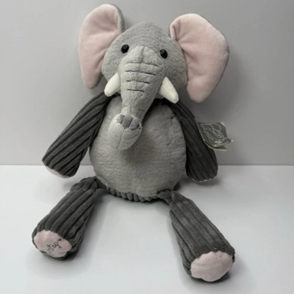 Scentsy Baby Buddy Toy Ollie Elephant NEW  Scent Pack Retired Black Ruby 15”